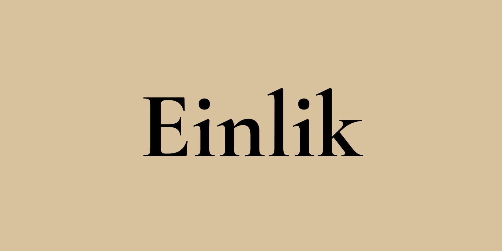 Einlik Hero Image